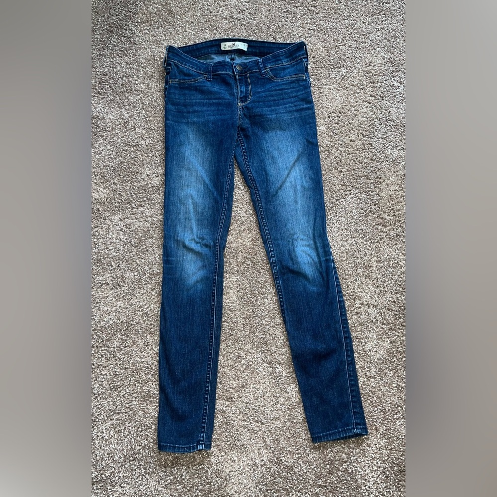 Hollister Dark Wash Skinny Jeans - Picture 3 of 5